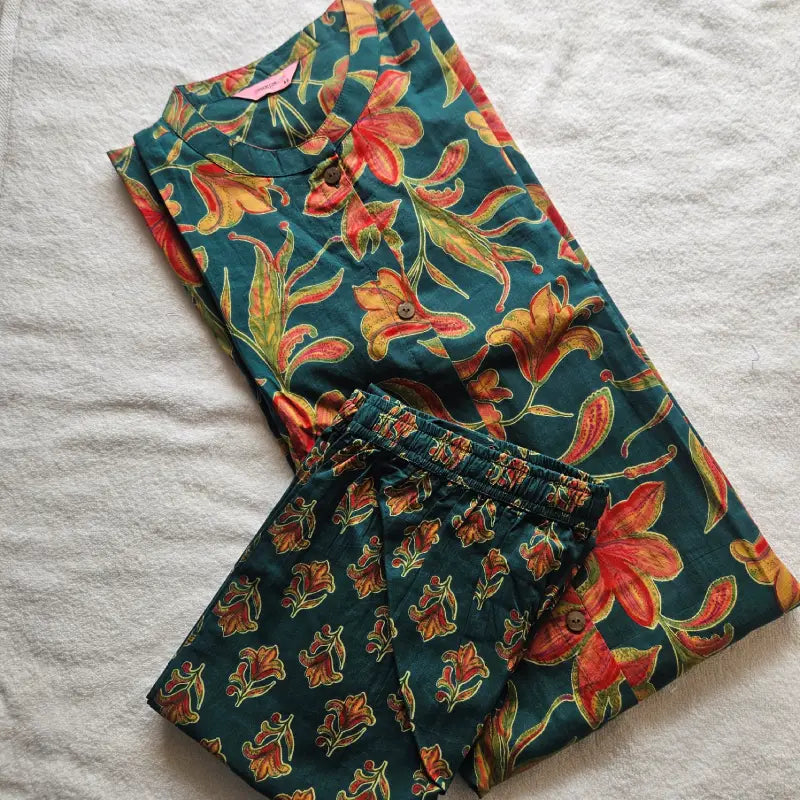 RM0157-Cambric Cotton- 2 piece set
