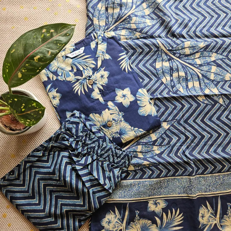 RM0163-Cambric Cotton- 3 - piece set