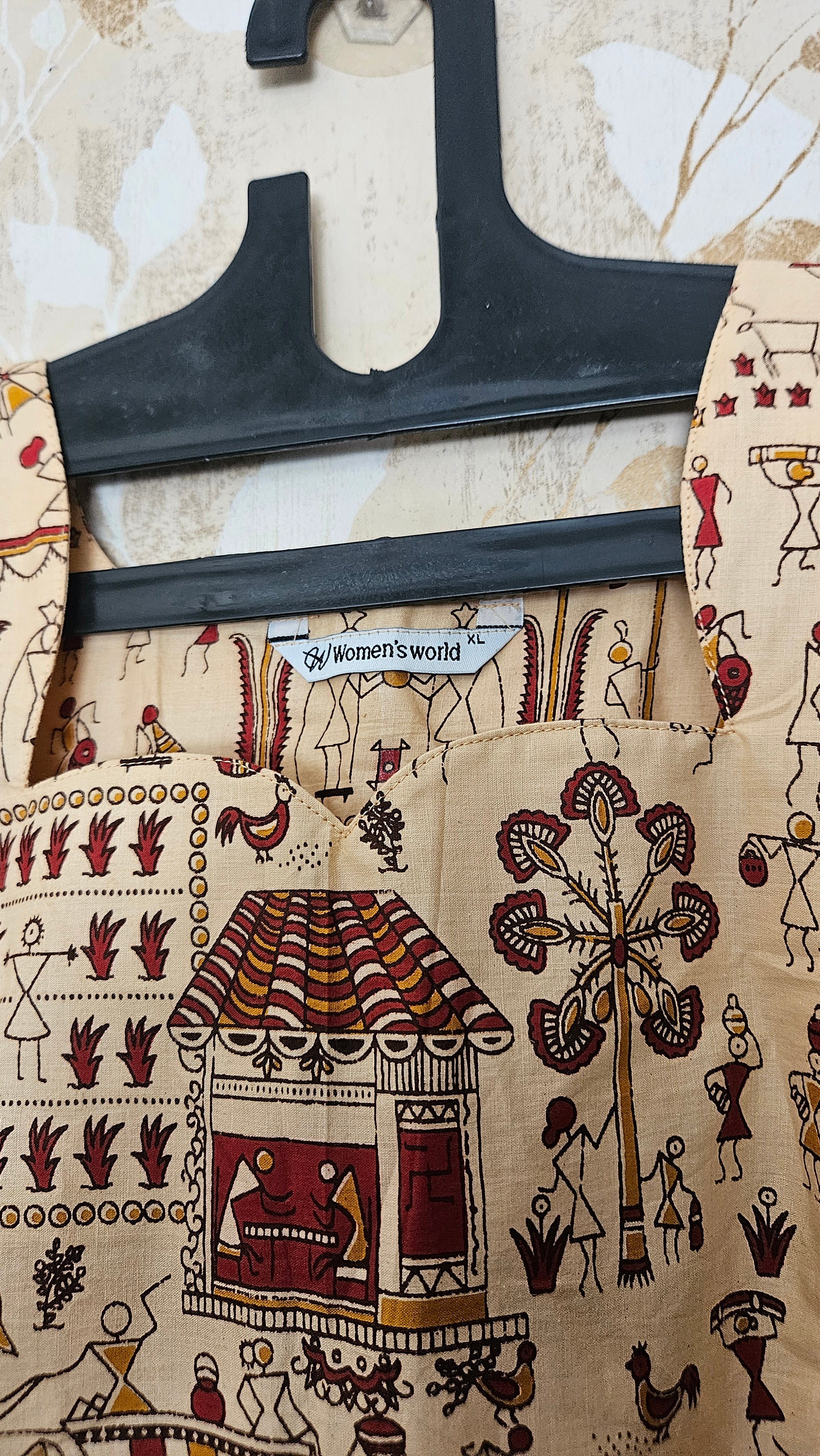 MF00027 - Maxi frock (Warli Print)