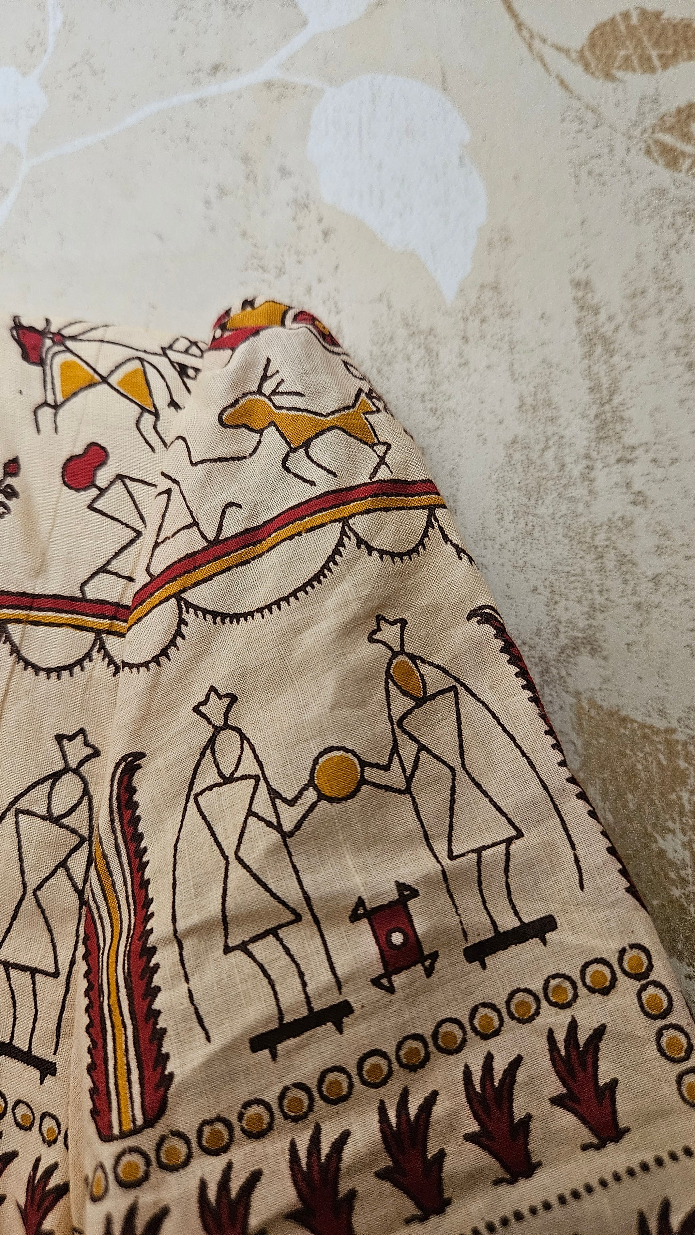 MF00027 - Maxi frock (Warli Print)