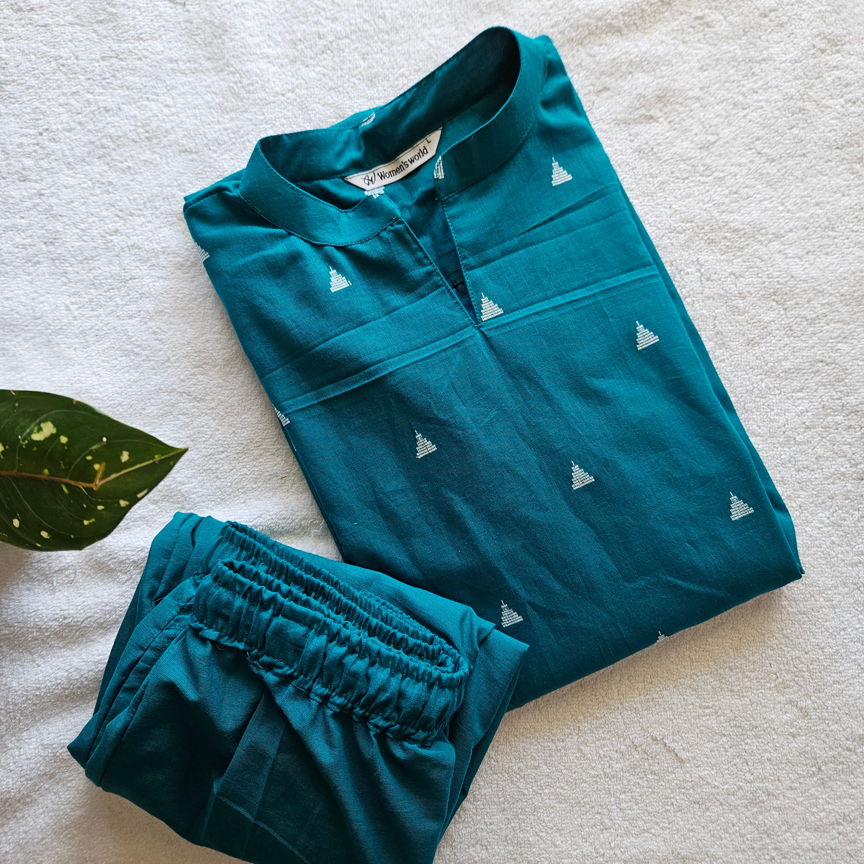 2-Piece set-HC0050 (Teal Blue)