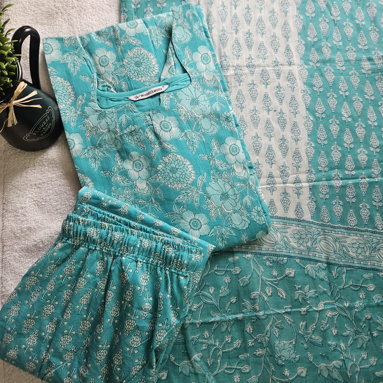 JC0092- Jaipur cotton- 3 piece set