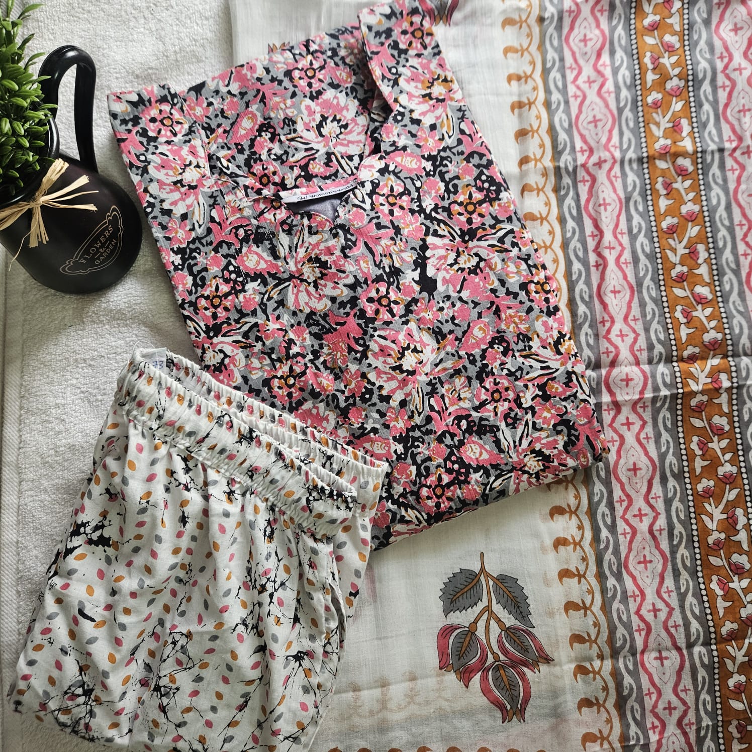 JC0090 - Jaipur cotton- 3 piece set
