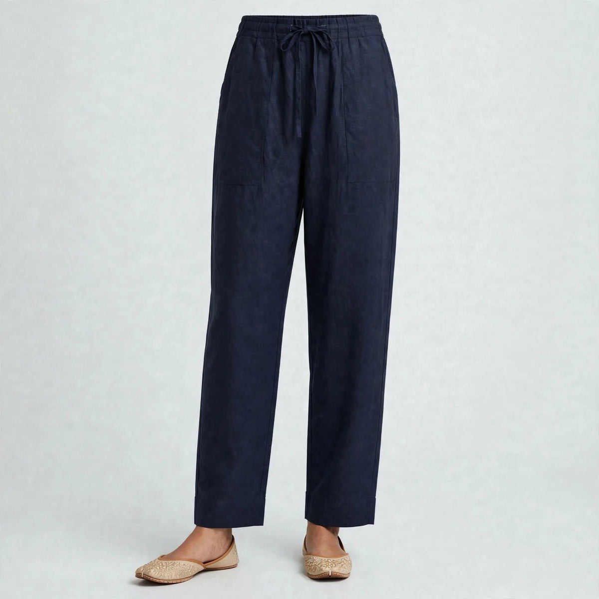PT05-Straight cut pant - Navy Blue