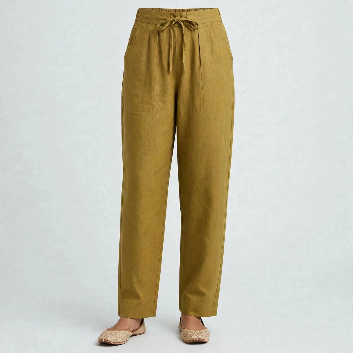 PT10-Straight cut pant - Olive Green