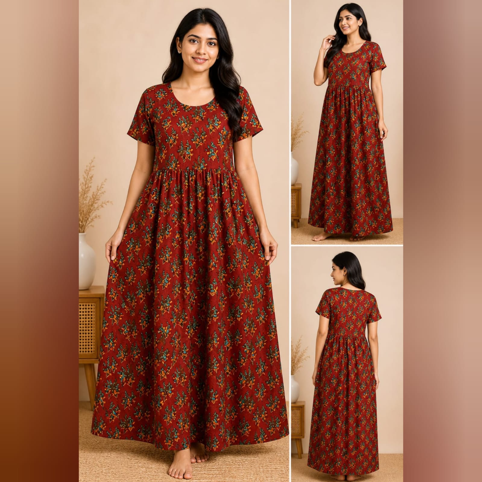 FN0011-Frock nighty