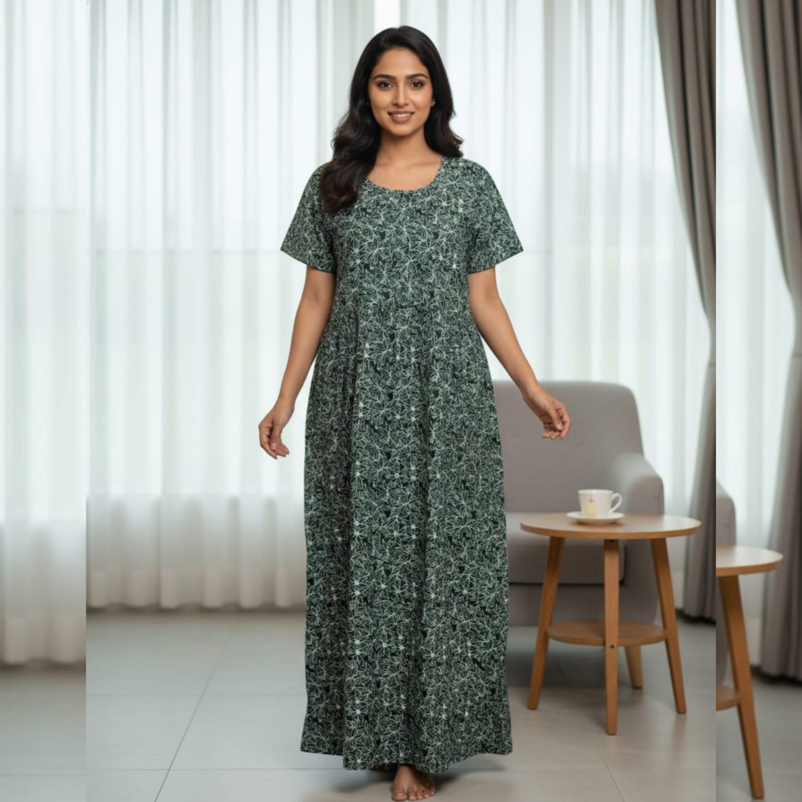 FN0014-Frock nighty