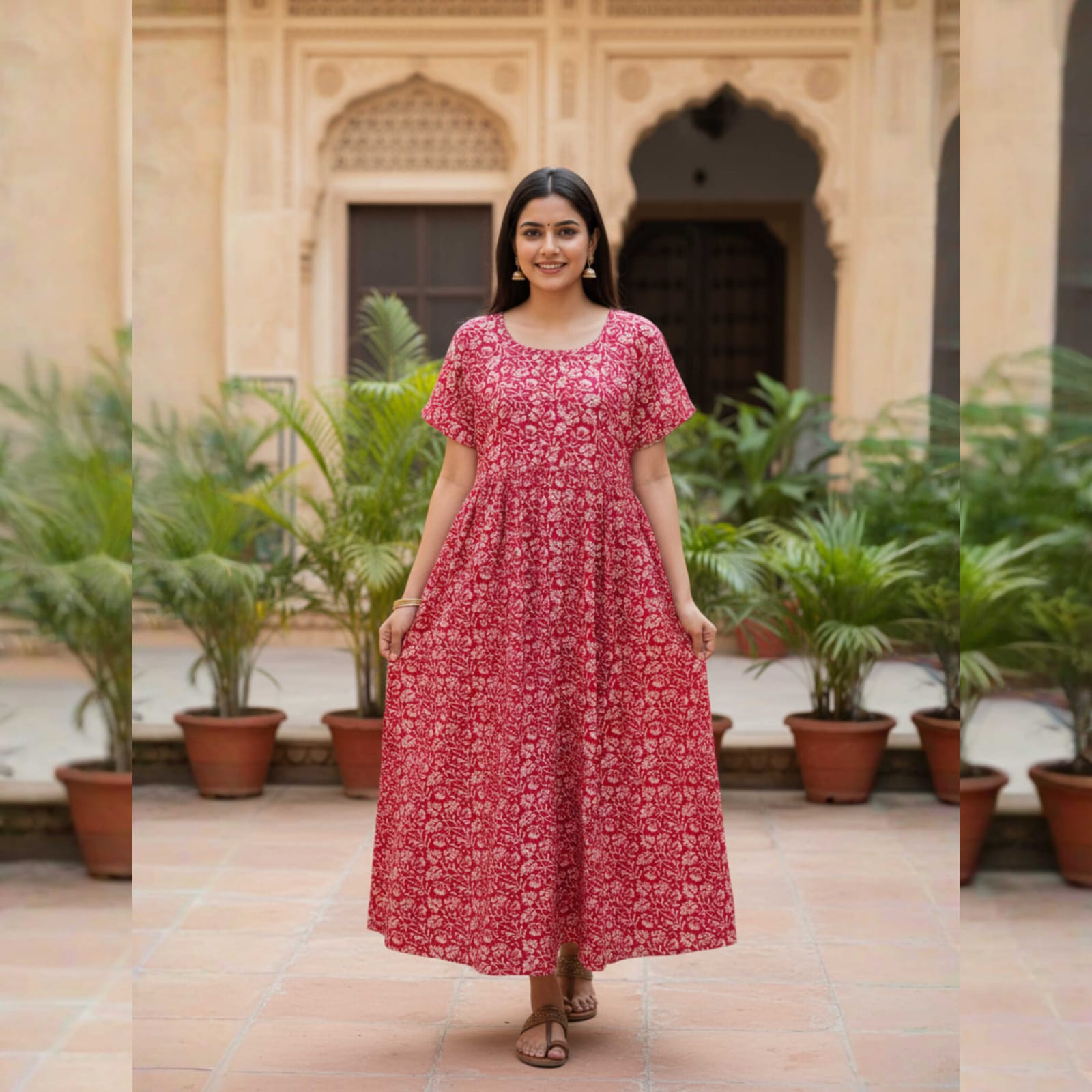 FN0007-Frock nighty