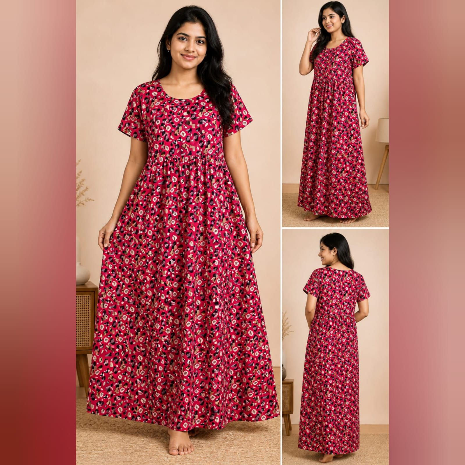 FN0008-Frock nighty