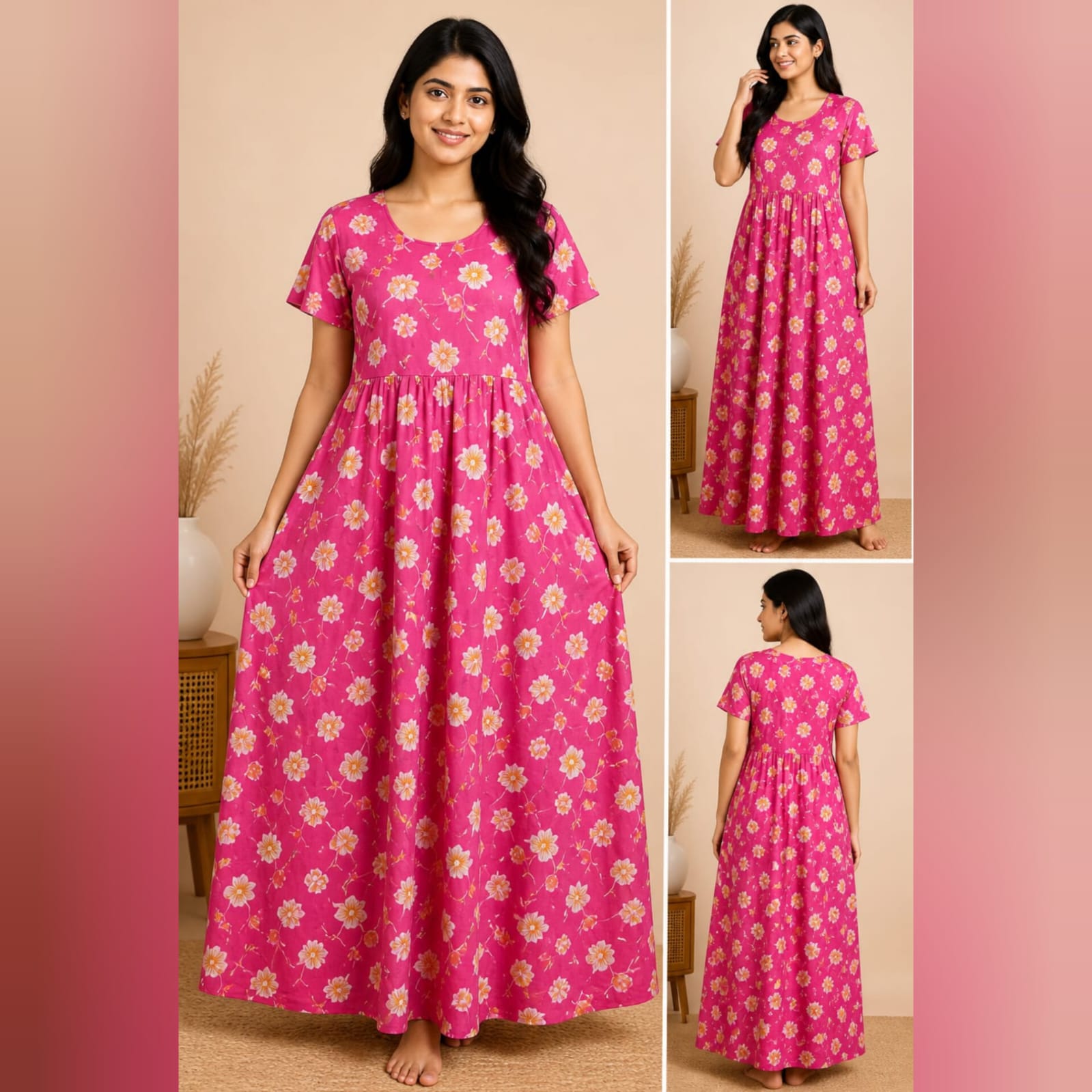 FN0012-Frock nighty