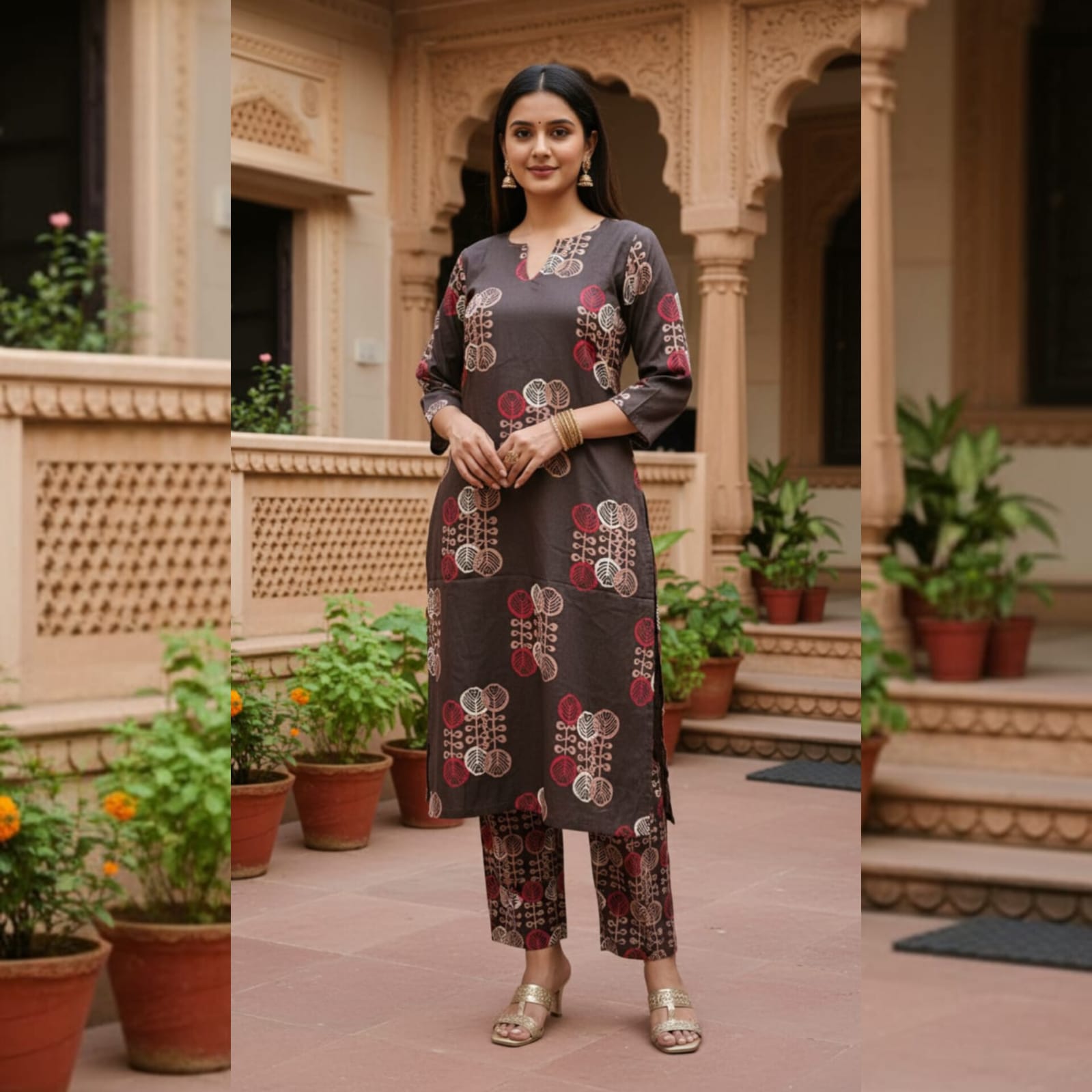 2-piece – Co-Ord set 0002 (Chocolate Brown)
