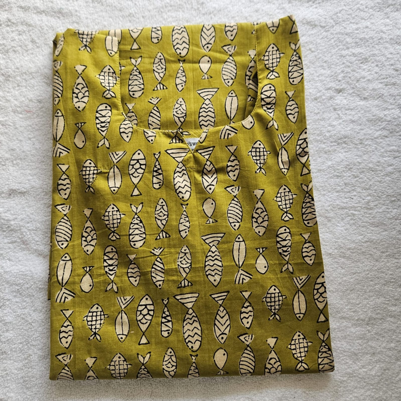 K00025-Kurti (Yellow) fish