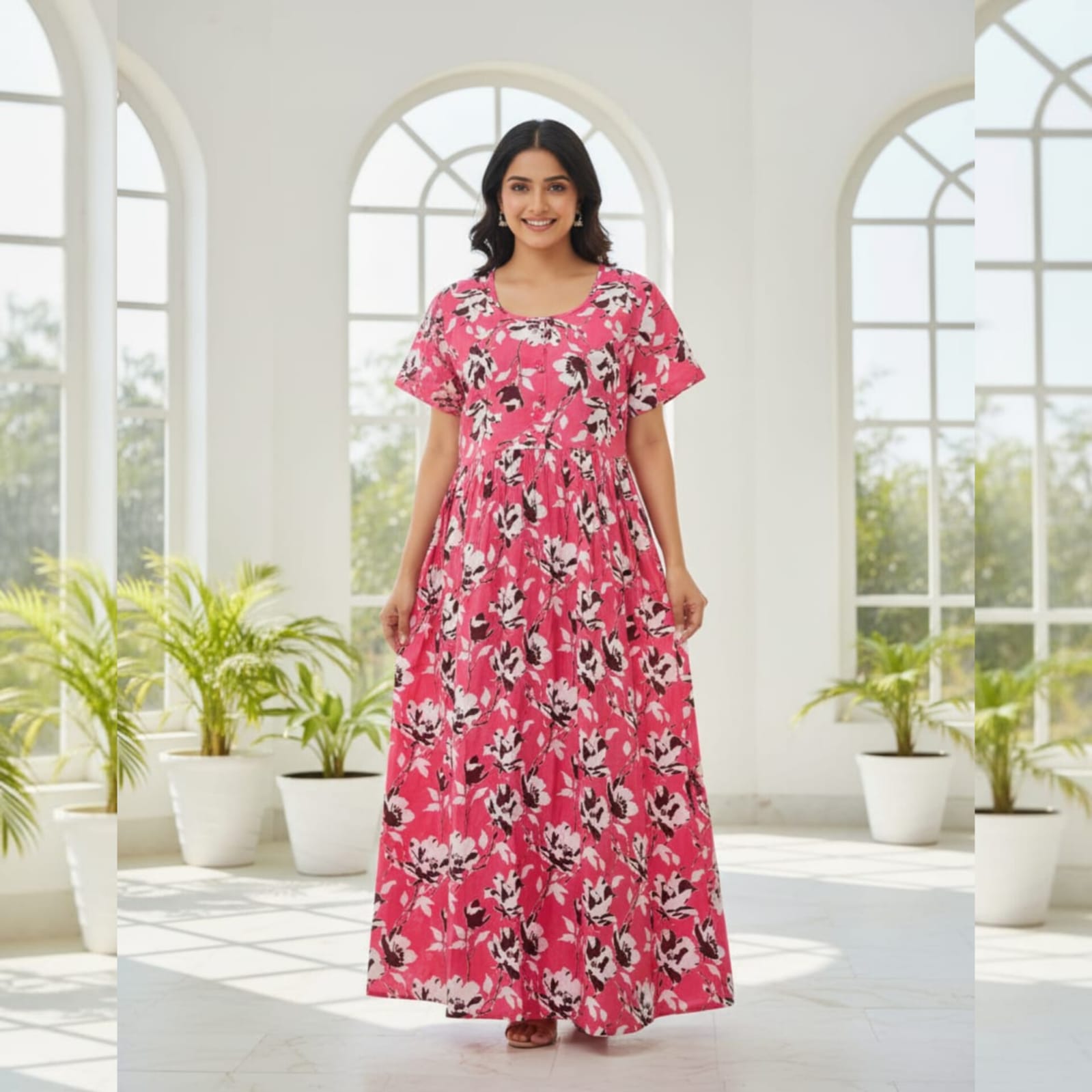 FN0051-Frock nighty