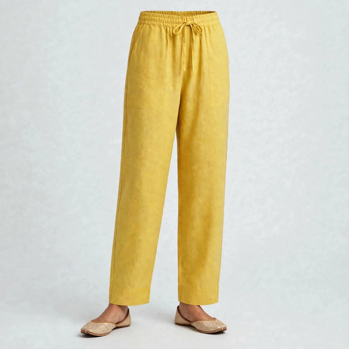 PT12-Straight cut pant - Yellow