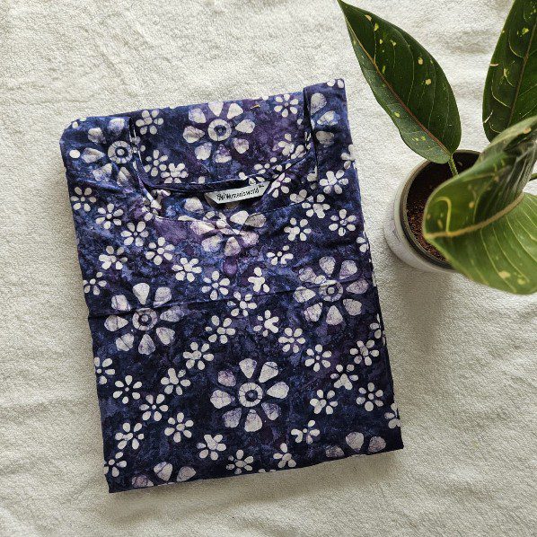 K0006-Kurti (Battiq-Blue top)