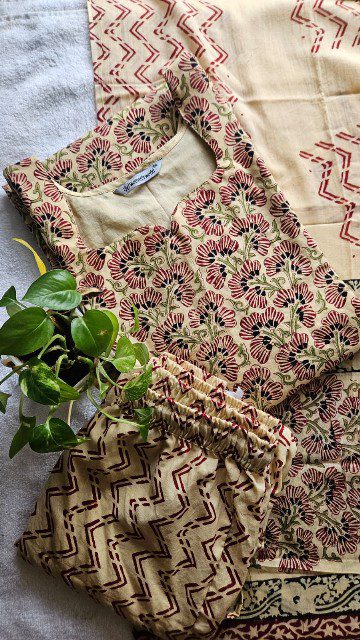 JH00015-Jaipur Handblock 3 piece set