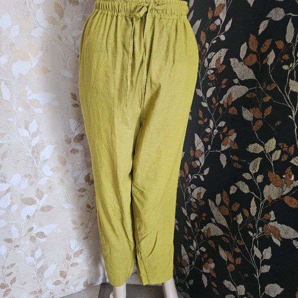 PT08-Straight cut pant - Lime green