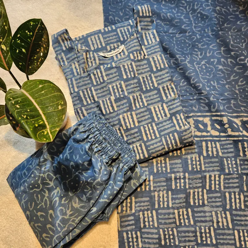 JC0017-Jaipuri Cotton-3-piece set