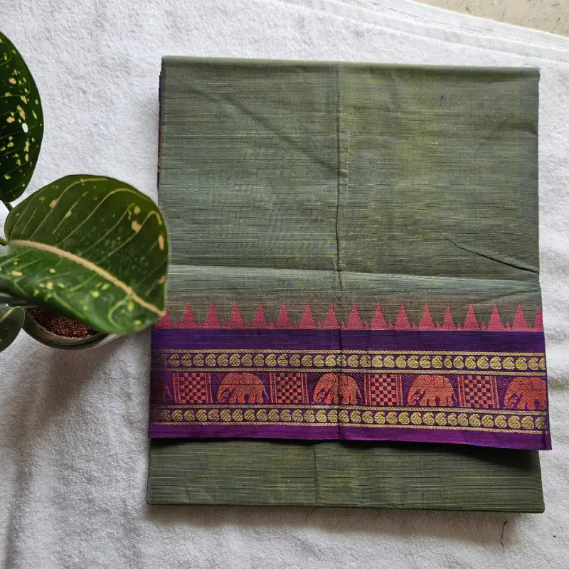 C-Saree015- Chettinad Cotton