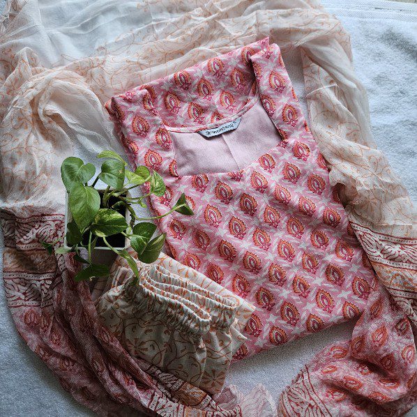 JC0013-Jaipuri cotton - 3piece set