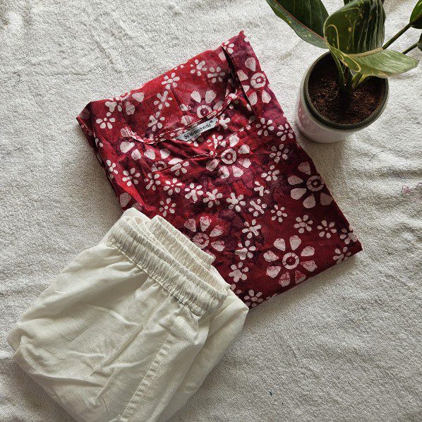 BATT001 Red-2 piece set