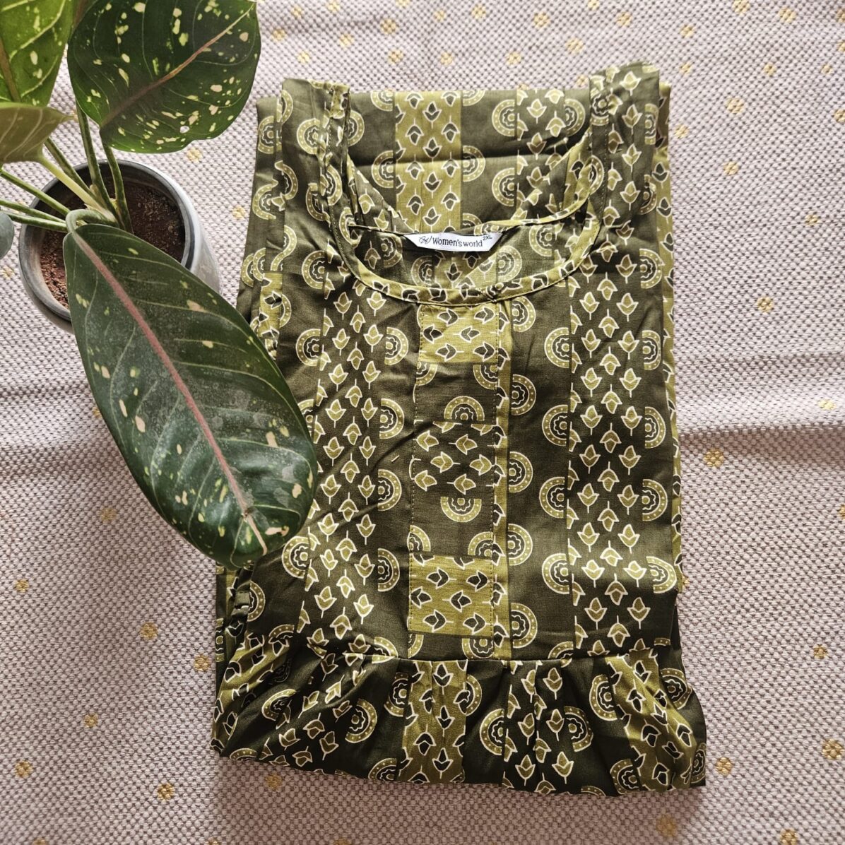 FN0116- Frock Nighty without zip