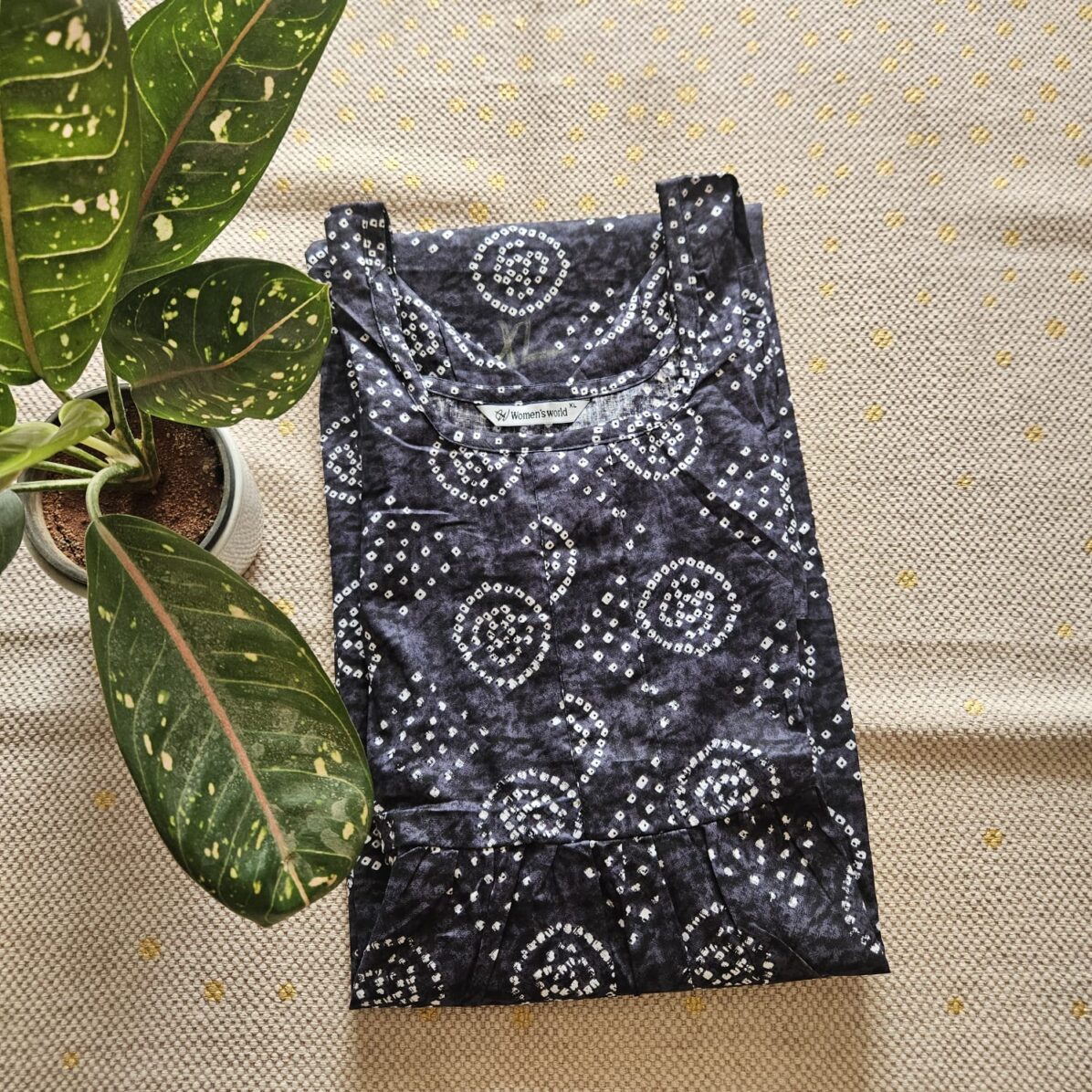 FN0102- Frock Nighty without zip