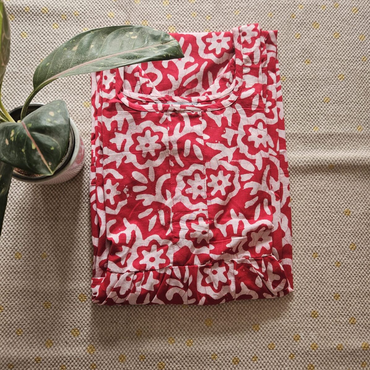 FN0118- Frock Nighty without zip