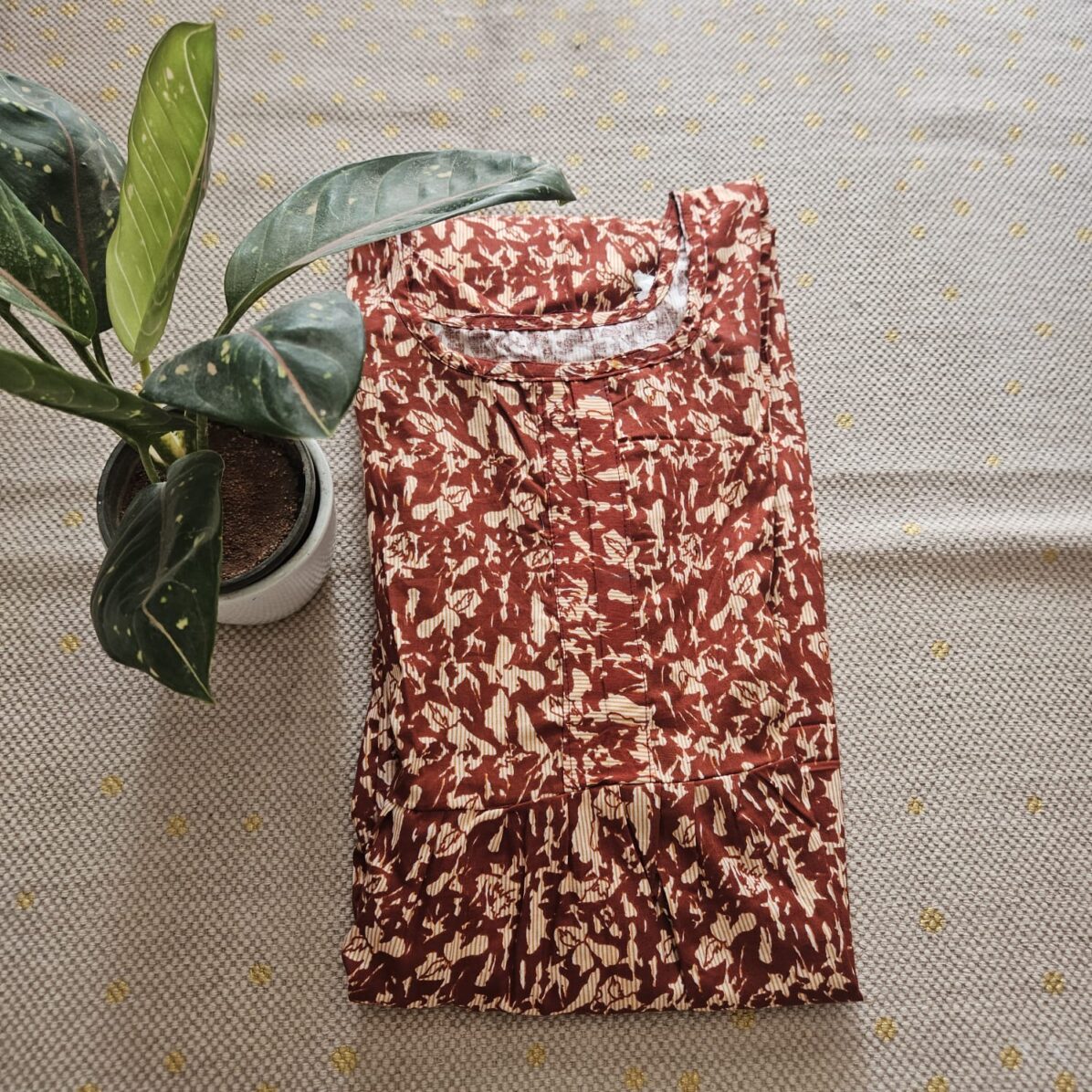 FN0139- Frock Nighty without zip