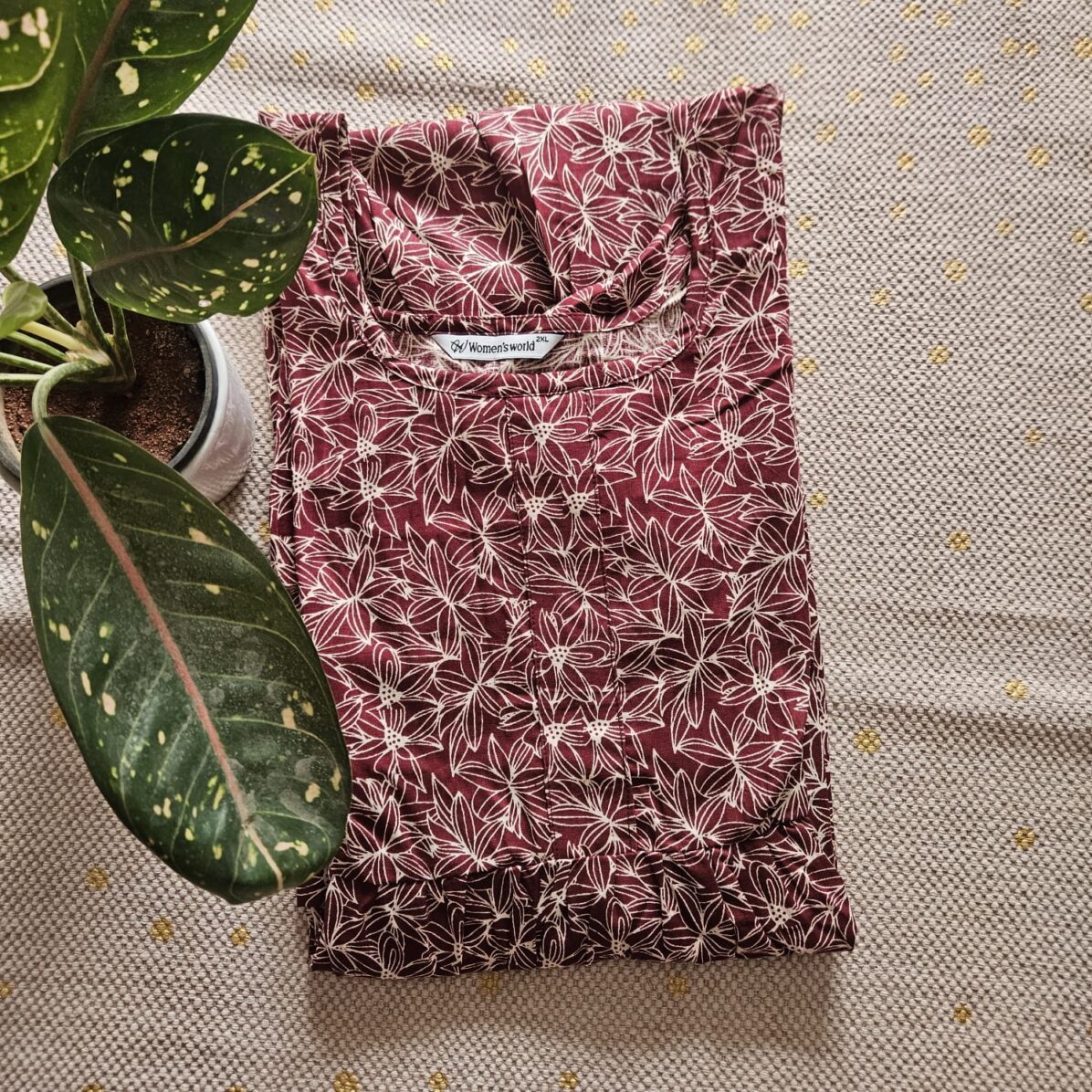 FN0122- Frock Nighty without zip