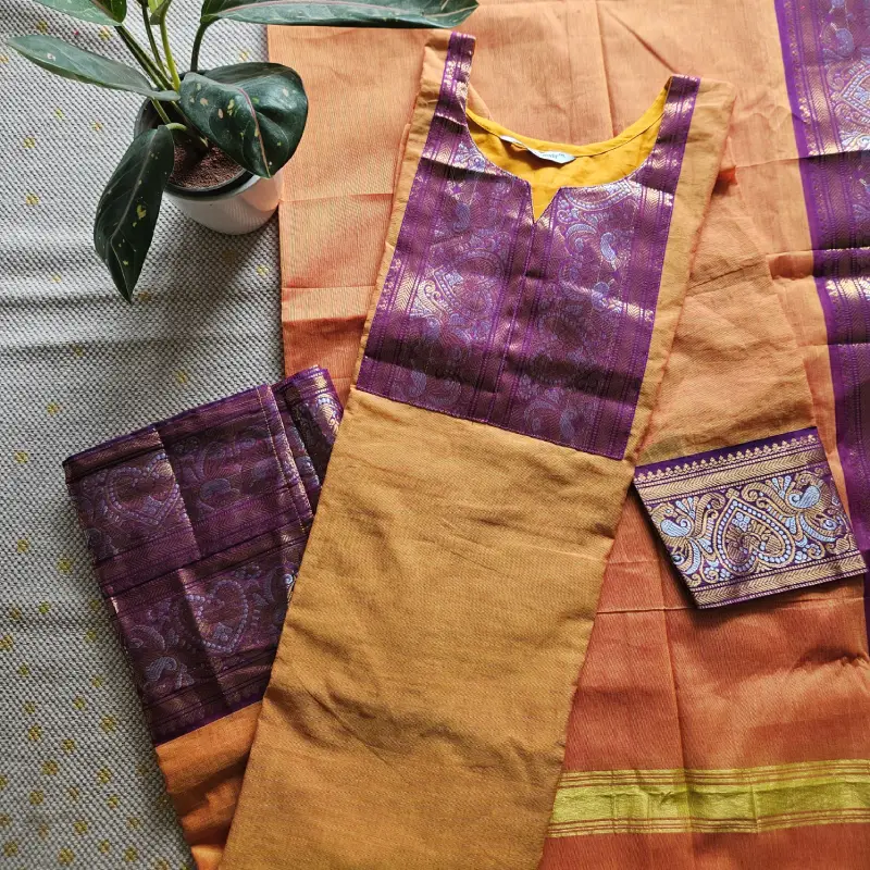 CTC001- Chettinad Cotton- 2 - piece set