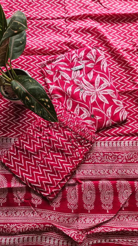 RM0162-Cambric Cotton- 3 - piece set