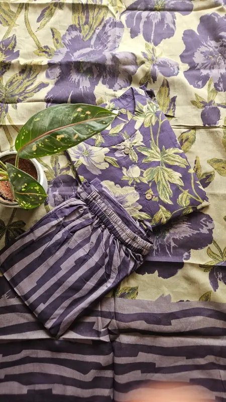 RM0166-Cambric Cotton- 3 - piece set