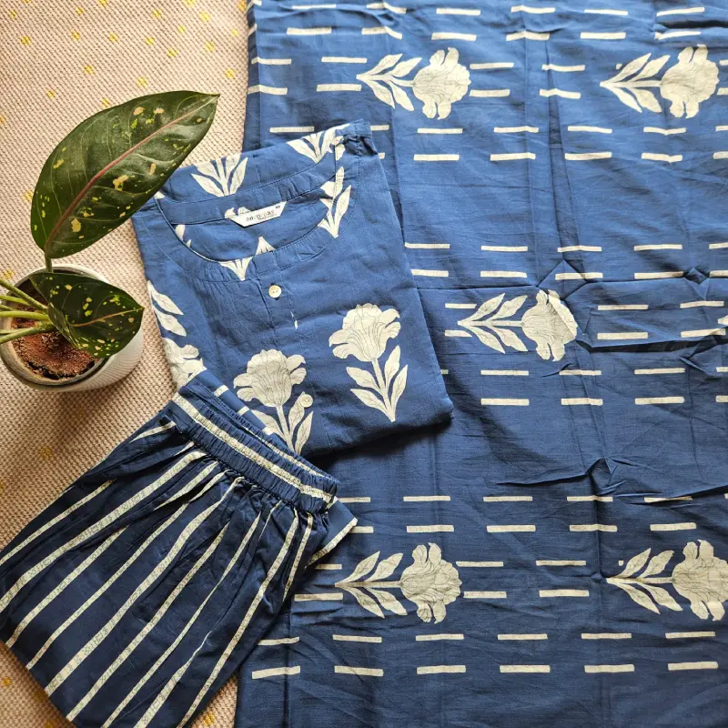 RM0161-Cambric Cotton- 3 - piece set