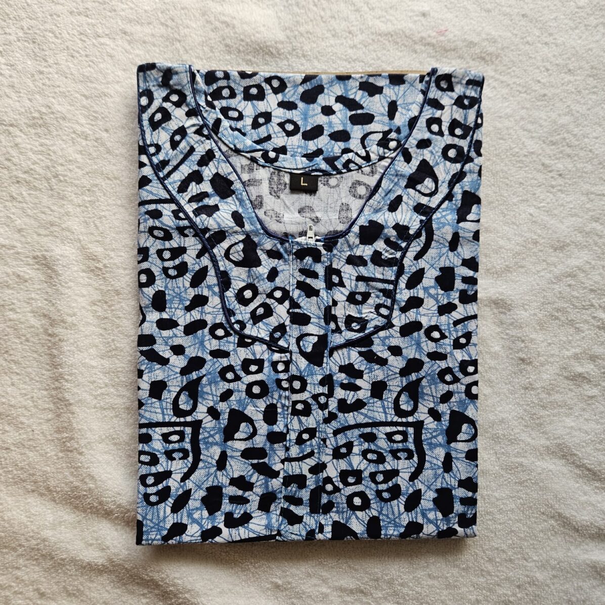 NN032 Normal Nighty without zip