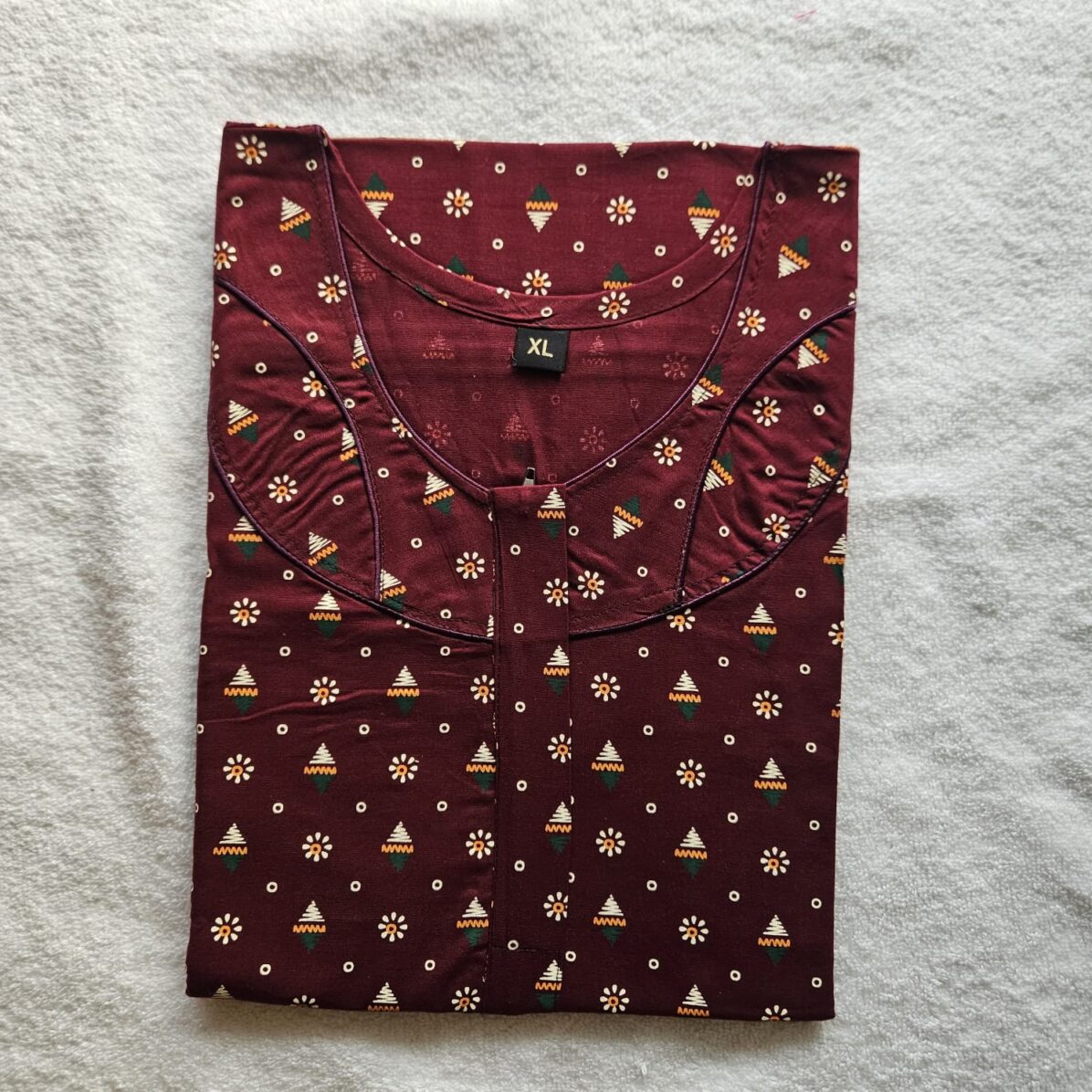 NN040 Normal Nighty without zip