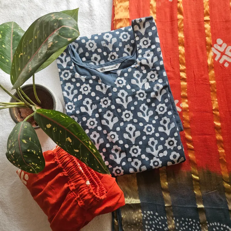 BAT0100-10th Batch-Battiq (Grey with Orange) 3- piece set